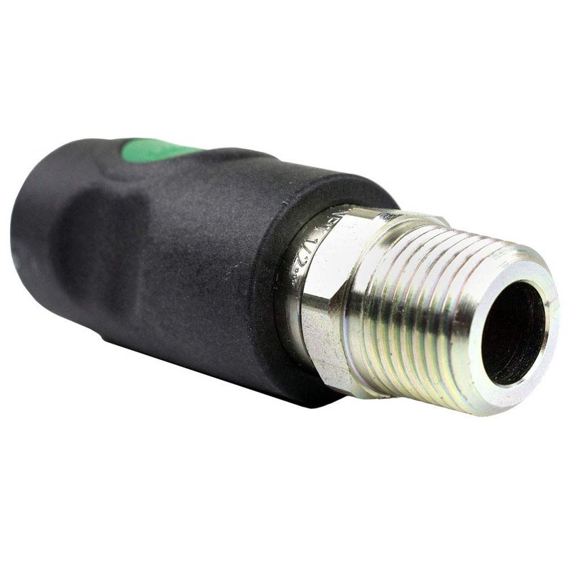 Prevost High Flow Safety Air Coupler ESI 071253 1/2" MNPT Quality New Prevo S1 (5) - Image 3